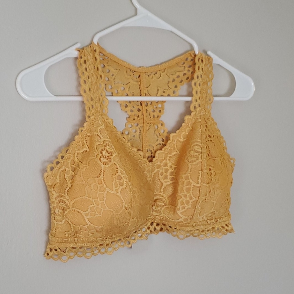 Maurices Yellow Bralette
